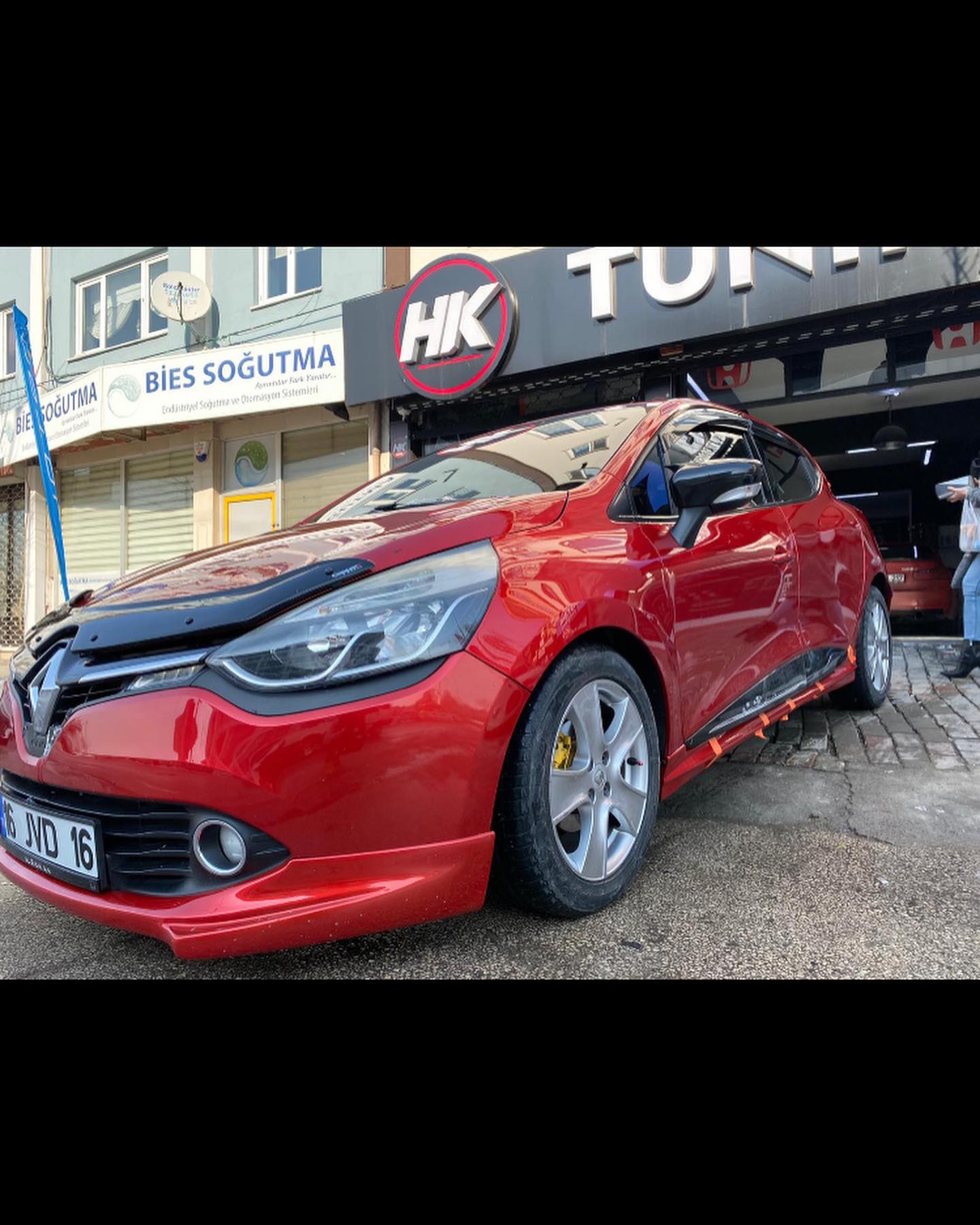 RENAULT CLİO 4 ÖN TAMPON EKİ (plastik)